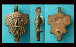 Mask Puzzle Padlock Cover, 1st-3rd Cent Rare!, SOLD!
